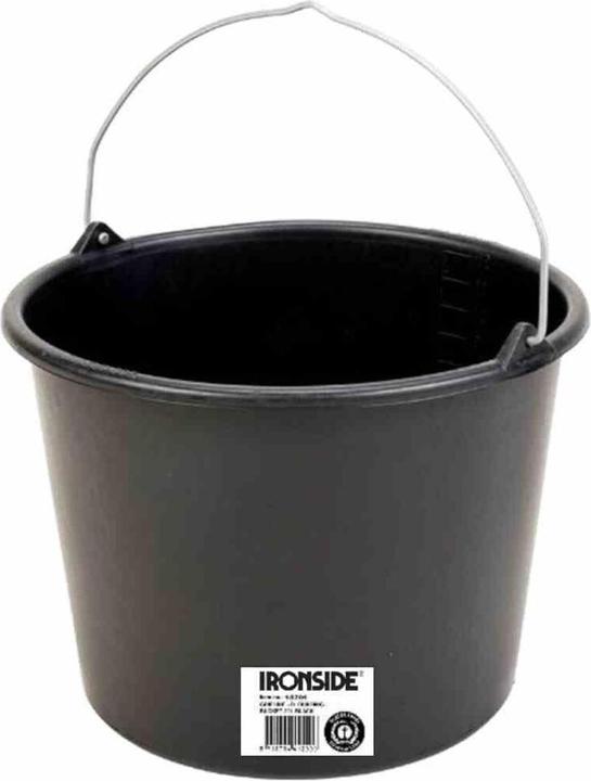 Produktbild Ironside Baueimer 10 L schwarz mit Literskala (10 l)