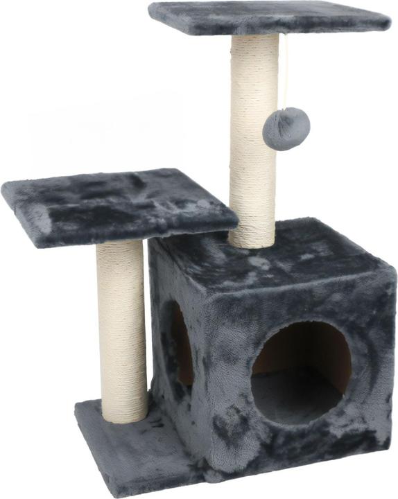 Produktbild Intirilife Kratzbaum 70cm (70 cm, Grau)
