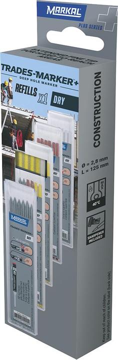 Image du produit Magni Markal Trades-Marker dry Recharge mines set jaune (Dispositif de recharge)