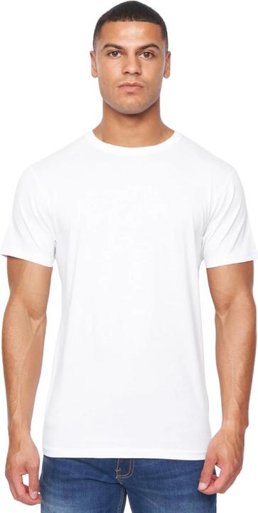 Actual product image Duck and Cover Mens Caplaz Plain T-Shirt (Pack of 5) (L)