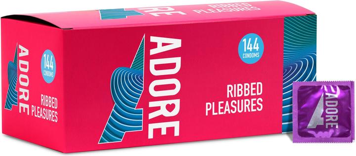 Image du produit Adore Plaisir nervuré (144 pcs)