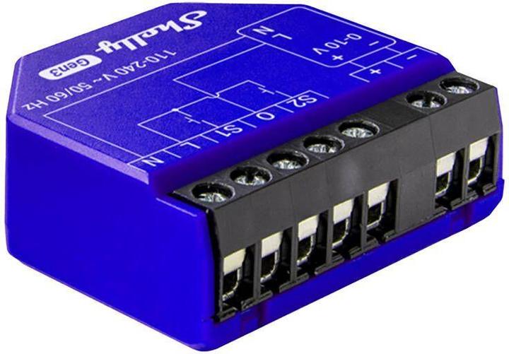 Actual product image Shelly Pro Dimmer 0/1 - 10V PM (Dimming actuator)