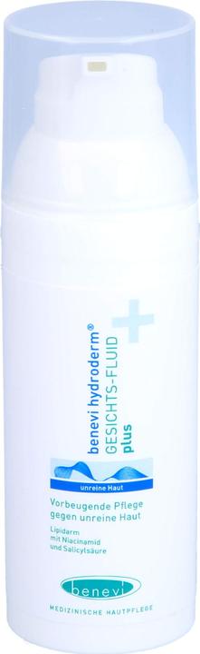 Benevi Hydroderm Gesichts-Fluid Plus für unreine Haut, 50 ml Lotion (Körperlotion, 50 ml)