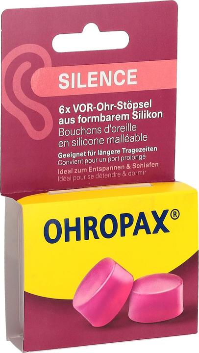 Immagine prodotto Ohropax Silicon PINK (6 x)