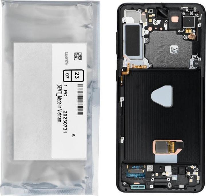 Produktbild Samsung LCD display! ServicePack LCD Display S21 Plus G996B GH82-27268A Black (Display)
