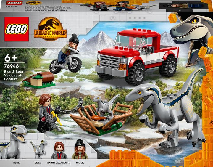LEGO Blu e Beta nella trappola dei Velociraptor (76946, LEGO Jurassic World)