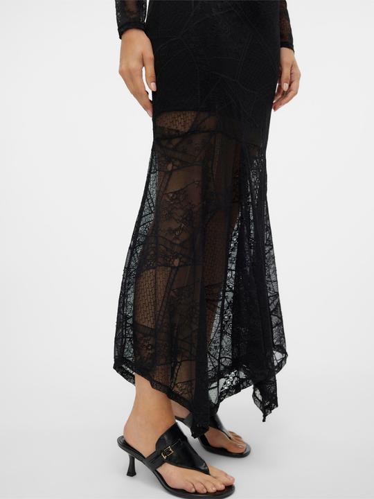 Actual product image Vero Moda VMLOLLIE Langes Kleid Kleid aus Spitze (S)
