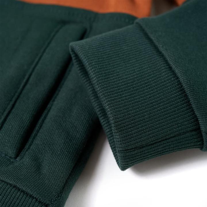 Immagine prodotto VidaXL Maglia con cappuccio per bambini con zip 104.Materiale (104)