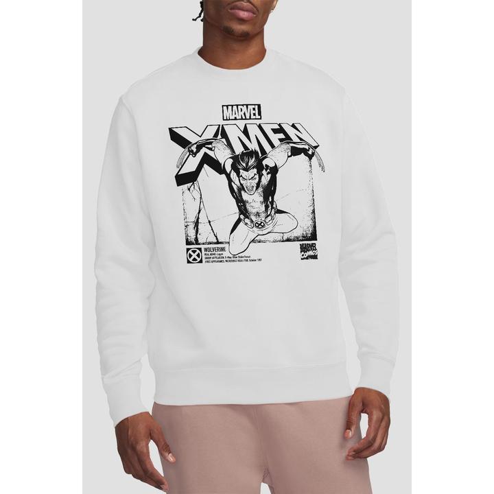 Actual product image Unisex Adult X-Men Wolverine Jump Sweatshirt (XL)