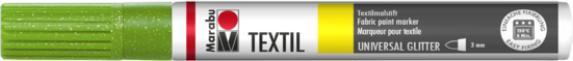 Produktbild Marabu Textilmarker Textil Painter Glitter, glitter-grn (Gemischte Farben, 3 mm, 1 x)