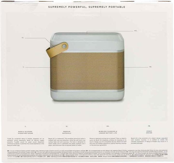 Actual product image B&O Beolit 20 (8 h, Rechargeable battery operated)