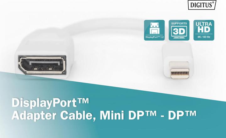 Produktbild Digitus Mini DisplayPort — DisplayPort (Mini DP, 15 cm)
