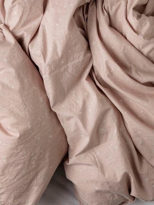 Actual product image Ferm Living Hush duvet cover, Milky Way Pink (Duvet cover, 140 x 220 cm)