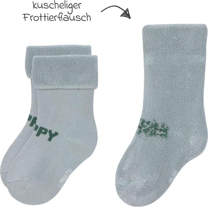 Actual product image Lässig Babysocken Babysocken 3er Pack Terry aus Bio-Baumwolle (pack of 3, 15 - 18)