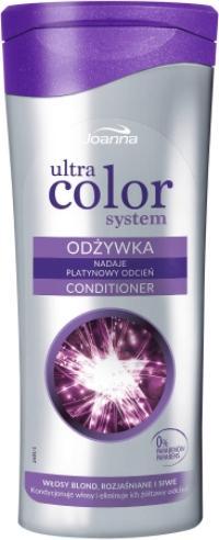 Joanna Ultra Colour System Conditioner Forond Lightened & Grey Hair Conditioner For Platinum Shade (200 ml)