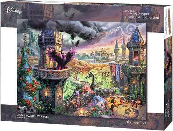 Image du produit Disney Maléfique puzzle de 1000 pièces Special Art Collection style toile (1000 pièces)