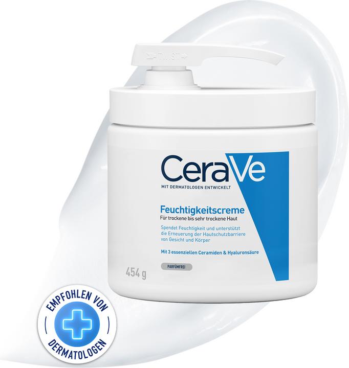 Image du produit CeraVe Crème hydratante (Crème pour le corps, 454 ml)