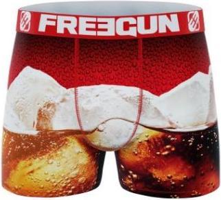 Freegun Herren Boxershort in Dose Motiv 2, Grösse M (M, Einzelpack)