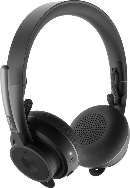 Produktbild Logitech Zone Wireless Kopfhörer Kopfband Graphit Bluetooth USB Typ-C