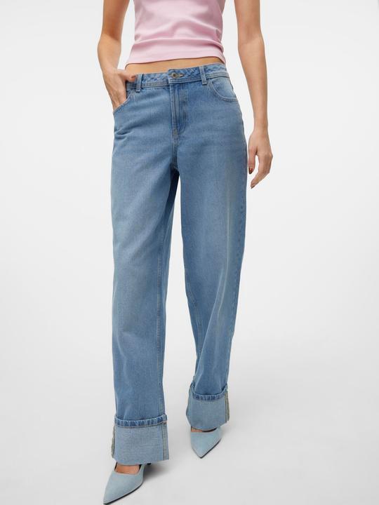 Produktbild Vero Moda VMEVELYN Niedrige Taille Locker geschnitten Jeans Weit geschnitten (W29/L30)