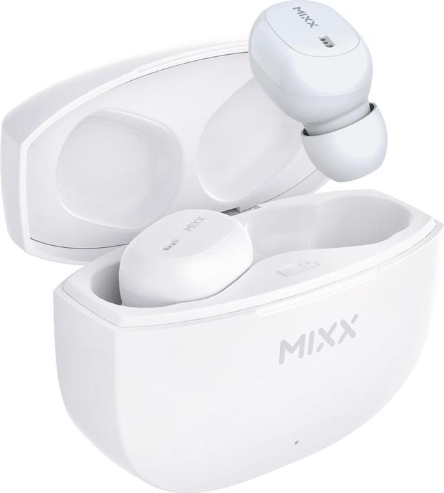 Mixx Streambuds Micro M1 True Wireless white (No noise cancelling, 5 h, Wireless)