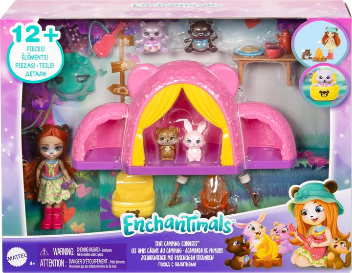 Actual product image Enchantimals Tent Camping Cuddlers Playset