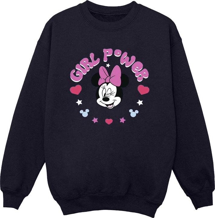 Disney Minnie Mouse Girl Power Sweatshirt (S)