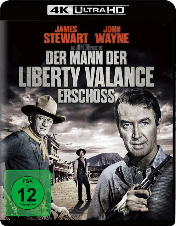 Produktbild Der Mann,der Liberty Valance erschoss-4K (Blu-ray, 1962, Deutsch, Französisch)