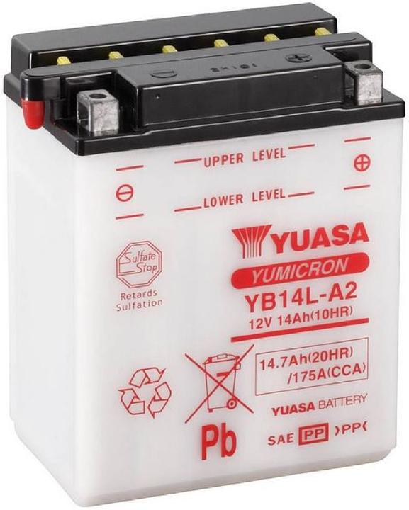 Yuasa YB14L-A2 (12 V, 14.70 Ah, 175 A)