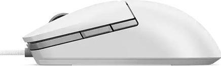 Actual product image Lenovo Accessories Legion M300s RGB Gaming Mouse (Glacier White) (Cable)