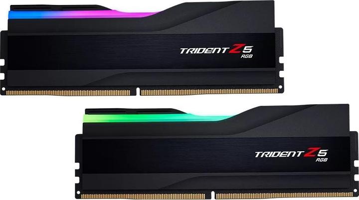 G.Skill TRIDENT Z5 RGB DDR5 2X24GB 8000MHZ CL38 XMP3 BLACK F5-8000J3848F24GX2-TZ5RK (2 x 24GB, 7600 MHz, DDR5-RAM, DIMM)