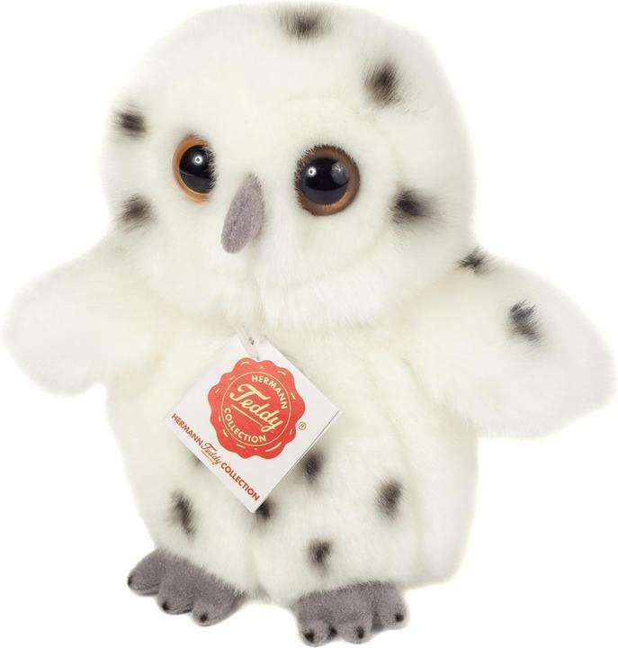 Actual product image Teddy Hermann Snowy Owl 16cm (9 cm)