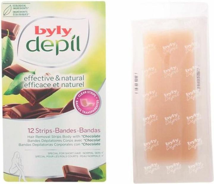 Byly DEPIL bandas corporales chocolate 12 uds (12 x)