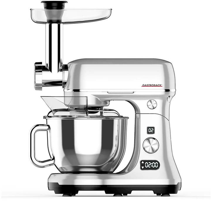 Gastroback Processeur alimentaire Advanced Digital 40977 Silver (600 W)