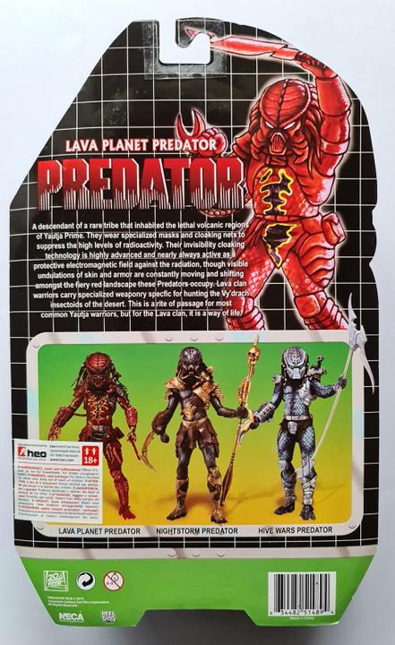 Immagine prodotto Neca Predator Action Figure 2013 Lava Planet Predator