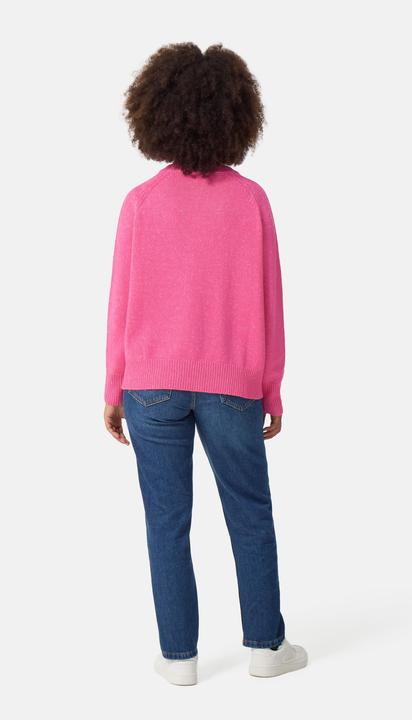 Produktbild Cash-Mere Seide Kaschmir Oversize Style V-Ausschnitt Pullover (L)