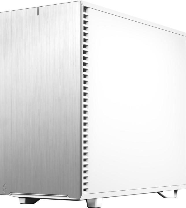 Actual product image Fractal Define 7 White TG Clear Tint (mATX, Mini-ITX, ATX, E-ATX)