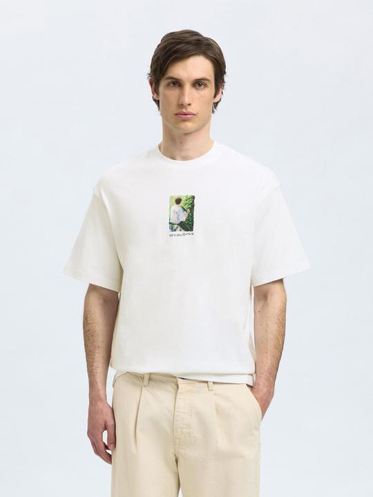 Immagine prodotto Selected Homme Print T-Shirt mit Rundhalsausschnitt (M)