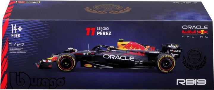 Actual product image Bburago Red Bull Racing RB19 1/24 Pérez 2023