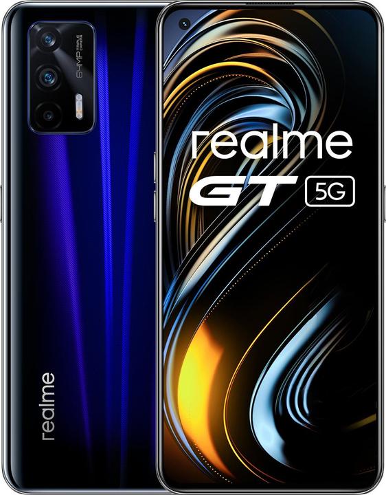 realme GT 5G (128 GB, Blu brillante, 6.43", Doppia SIM, 64 Mpx, 5G)