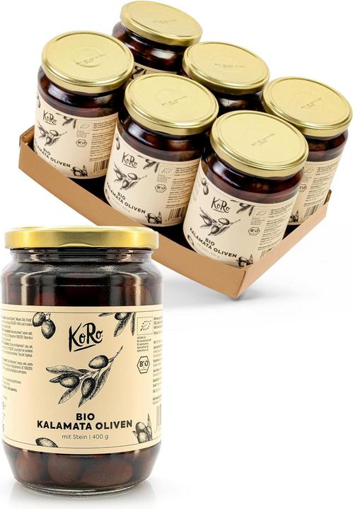 Produktbild KoRo Bio Kalamata Oliven (2400 g)
