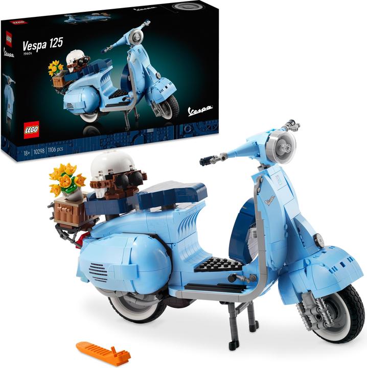 Image du produit LEGO Vespa 125 (10298, LEGO Icons, LEGO difficiles à trouver)