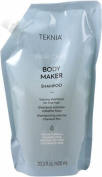 Lakmé Teknia Hair Care Body Maker Shampoo 600ml Nachfüllpackung (600 ml, Flüssiges Shampoo)