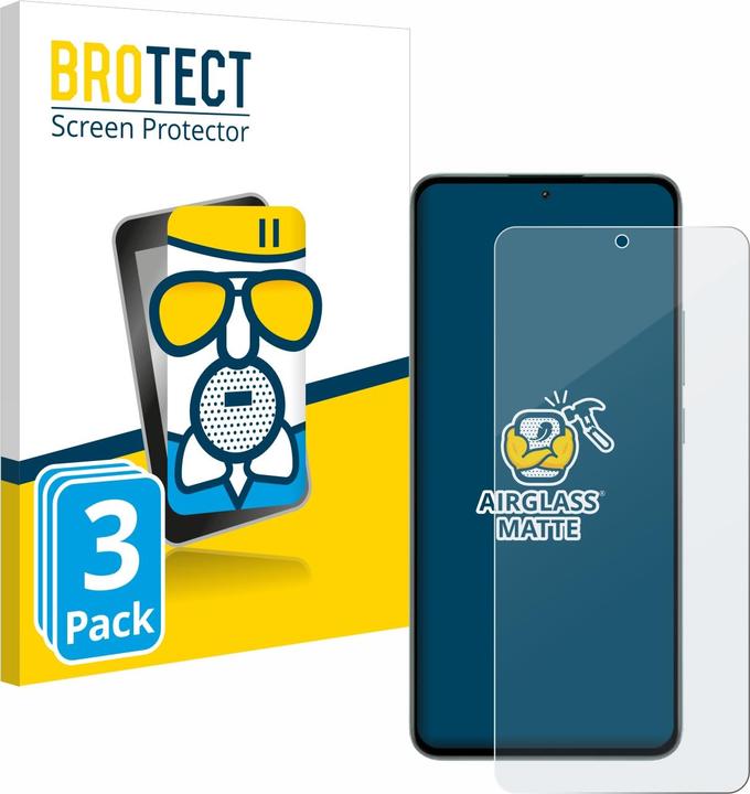 Produktbild BROTECT AirGlass Panzerglasfolie Matt (3 Stück, Xiaomi 13T Pro)