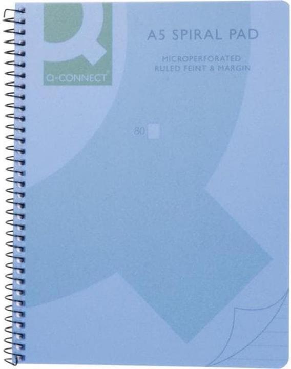Actual product image Q-Connect Spiral notebook (A5, Checked)