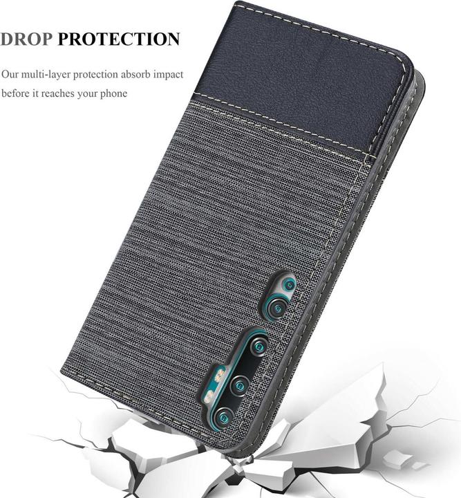 Produktbild Cadorabo Book Jeans Optik Hülle (Xiaomi Redmi Note 10, Xiaomi Redmi Note 10S)