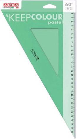 Produktbild Arda KCP6030 Lineal Schreibtischlineal Kunststoff Grün 30 cm 1 Stück(e) (30 cm)