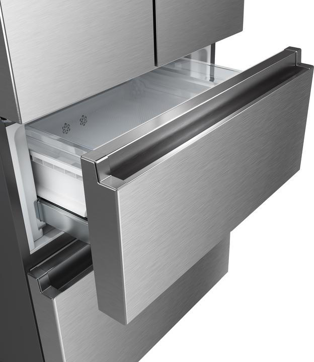 Actual product image Hisense RF632N4BCE Side-by-side Refrigerator Free Installation 485 L E Stainless Steel (485 l)