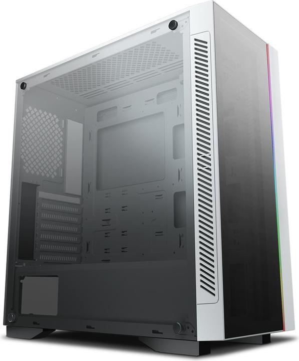 Actual product image Deepcool Matrexx 55 V3 ADD-RGB bk ATX - white - tempered glass 2x 3.5 inch internal (mATX, Mini-ITX, ATX, E-ATX)