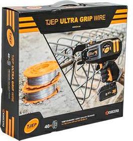 Productafbeelding TJEP Binddraad 40 rollen Ultra Grip, gegalvaniseerd, 0,8 mm x 100 m